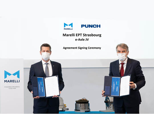 MARELLI and PUNCH Joint Venture agreement