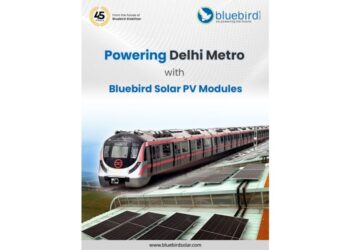 Bluebird Solar with Delhi Metro