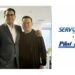 Mr. Raman Bhatia with Jerry Nie Sino Zhuhai Piwin New Energy Co., Ltd