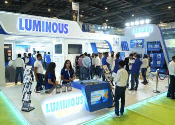 Luminous Power Technologies Stall at REI Expo 2025