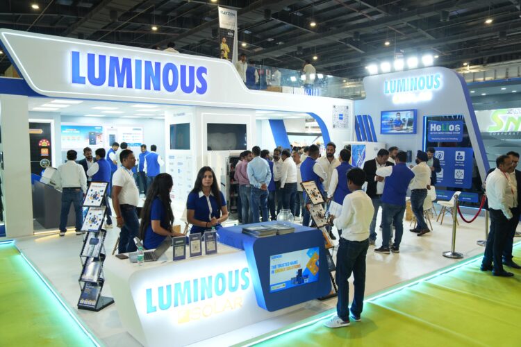 Luminous Power Technologies Stall at REI Expo 2025