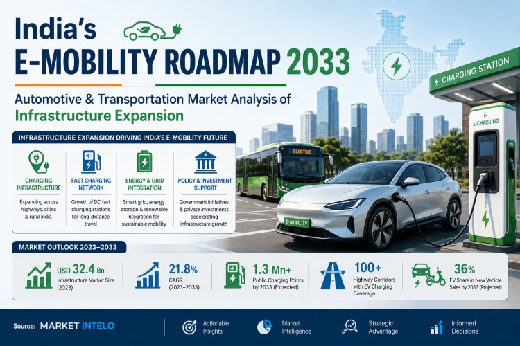 India's E-Mobility Roadmap 2033 Automotive & Transportation Market Analysis of Infrastructure Expansion
