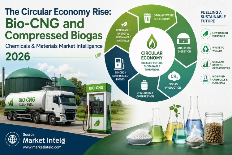 The Circular Economy Rise Bio-CNG and Compressed Biogas Chemicals & Materials Market Intelligence 2026