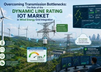 Overcoming Transmission Bottlenecks The Role of the Dynamic Line Rating IoT Market in Wind Energy Grid Integration